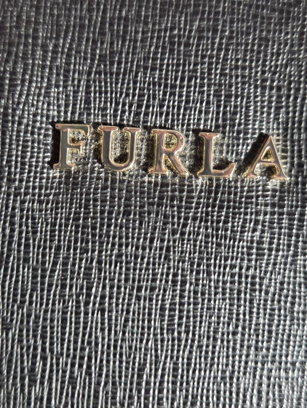 Furla Black Saffiano Leather Daisy Medium Tote Bag - Picture 3 of 14